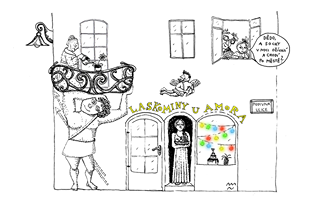 O sochách a provokaci